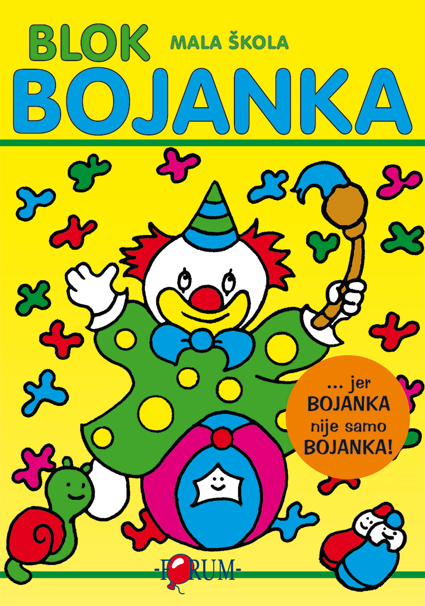 Blok bojanka mala