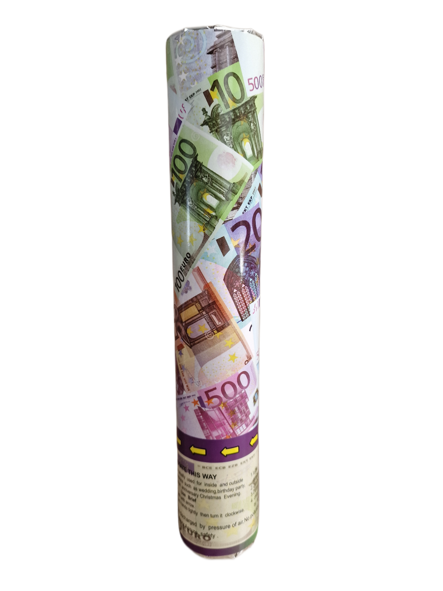 Top konfeta 30 cm Euro