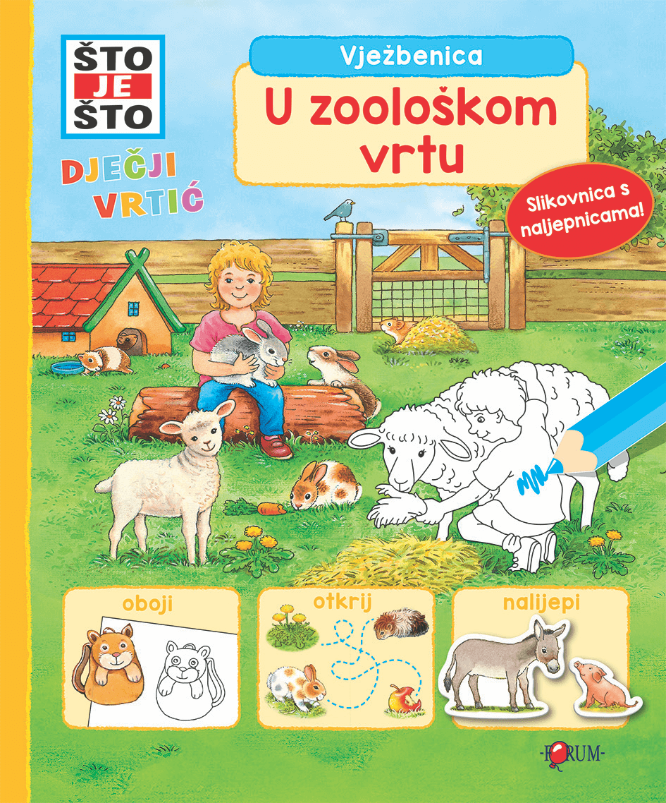 ŠTO JE ŠTO? slikovnica s prozorčićima
