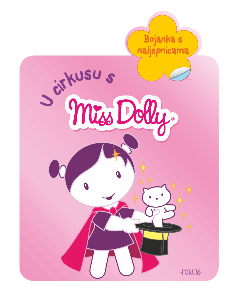 BOJANKA- Miss Dolly s naljepnicama