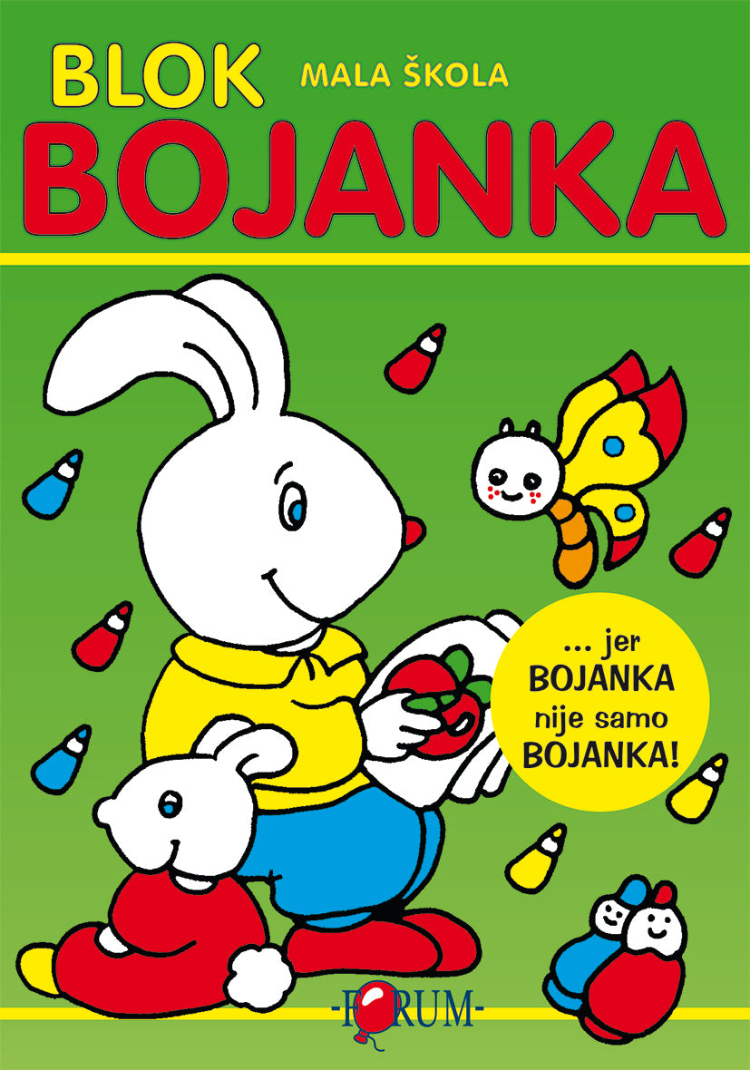 Blok bojanka mala