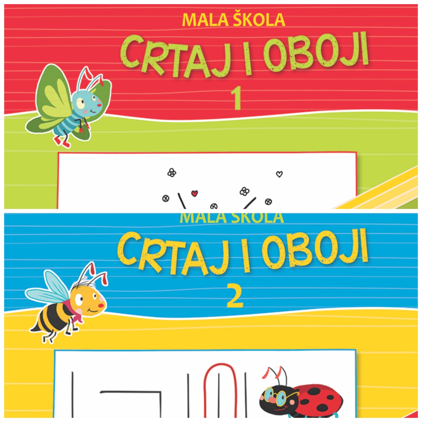 MALA ŠKOLA Crtaj i oboji