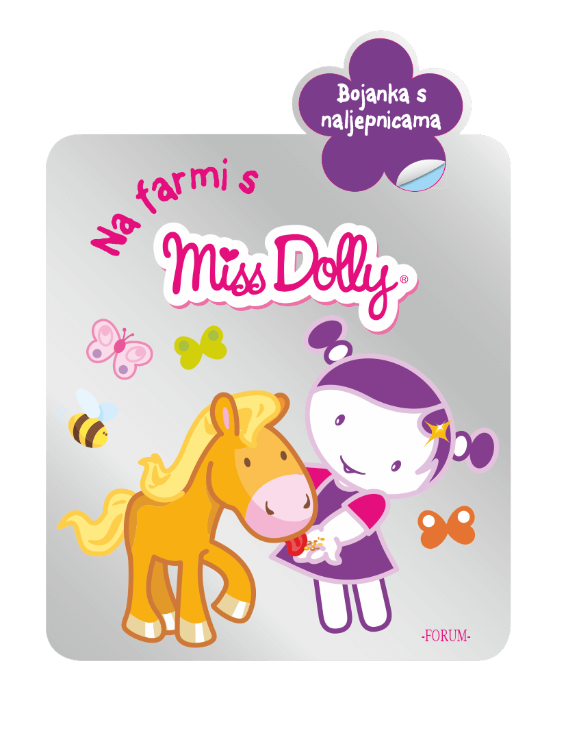 BOJANKA- Miss Dolly s naljepnicama