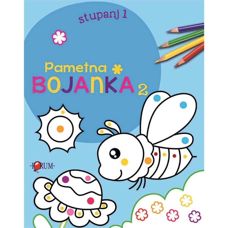 Pametna bojanka 1 i 2 – Stupanj 1 i 2