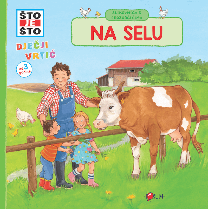 ŠTO JE ŠTO? slikovnica s prozorčićima