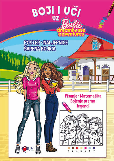 Boji i uči uz Barbie