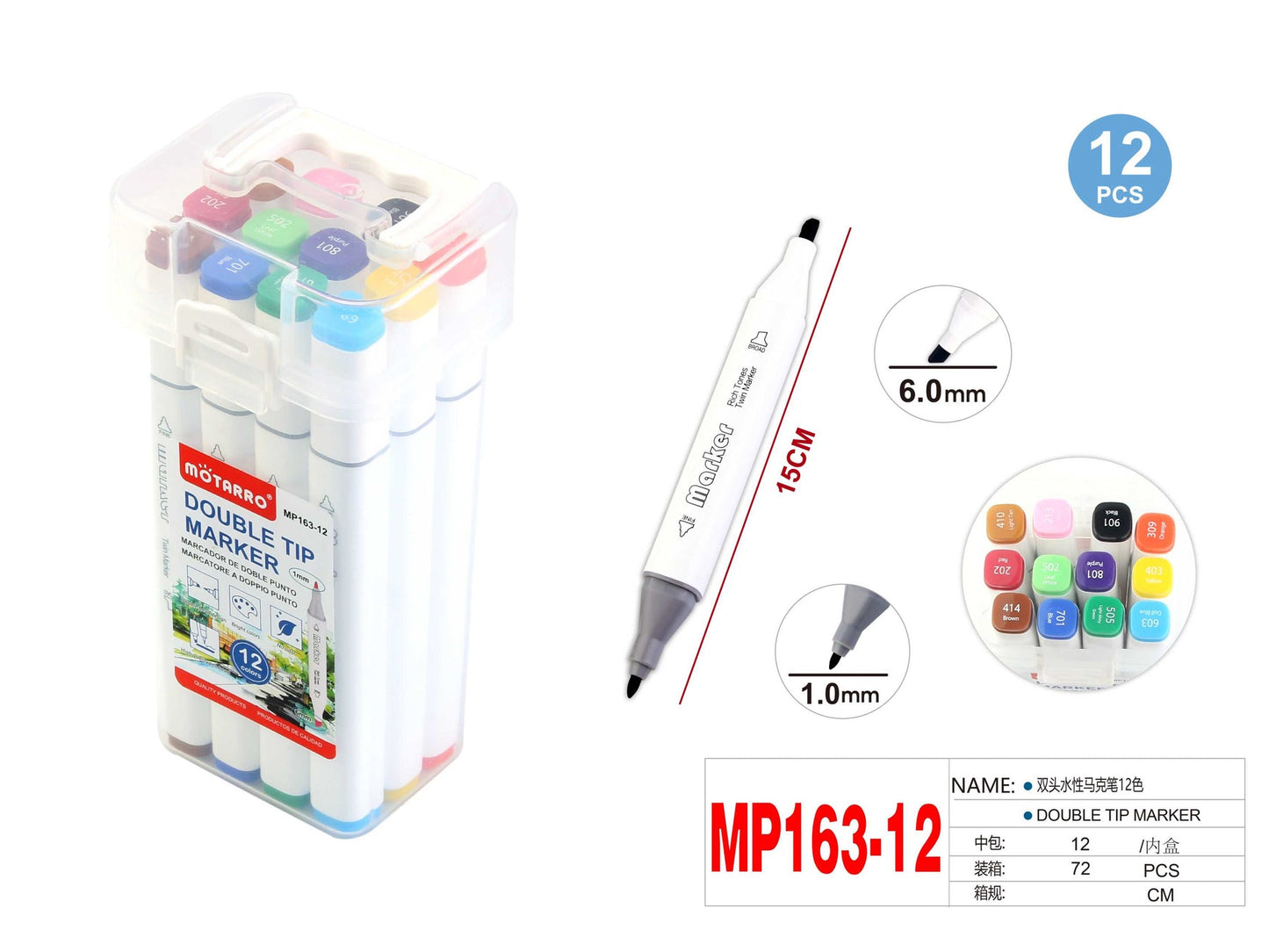 MARKERI MOTARRO 12/1