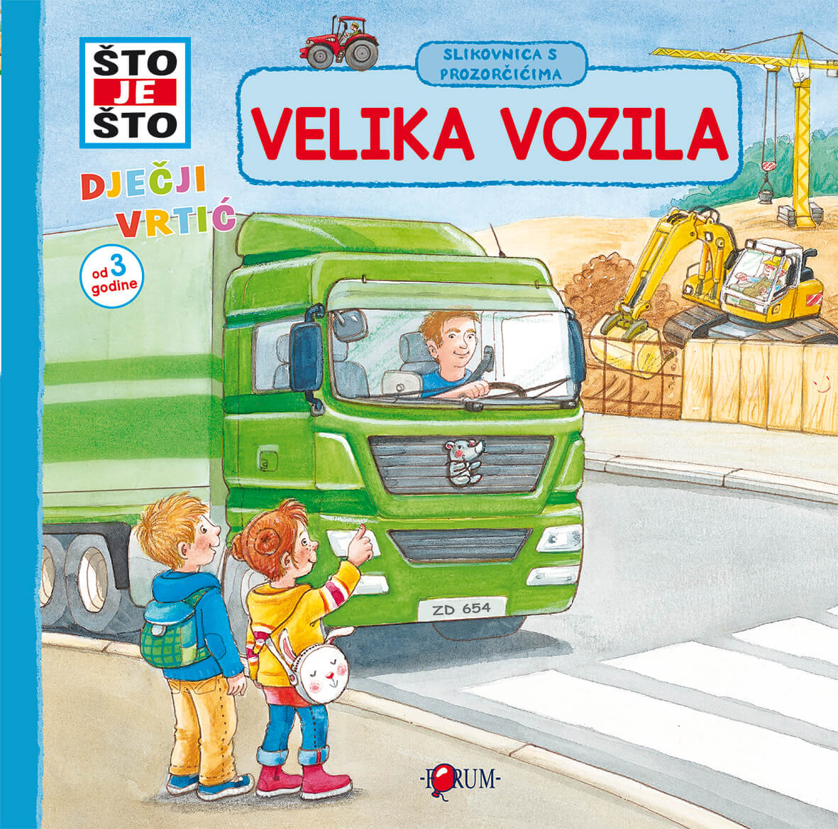 ŠTO JE ŠTO? slikovnica s prozorčićima