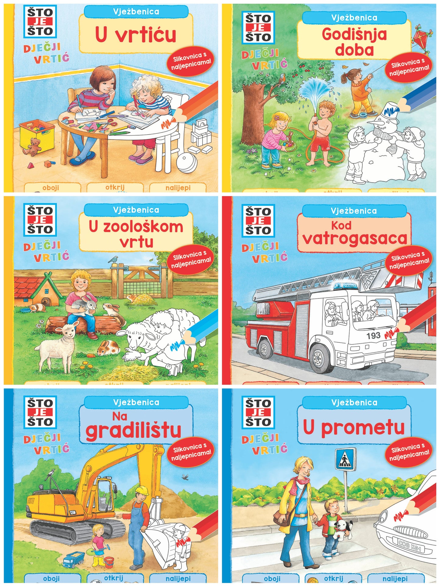 ŠTO JE ŠTO? slikovnica s prozorčićima