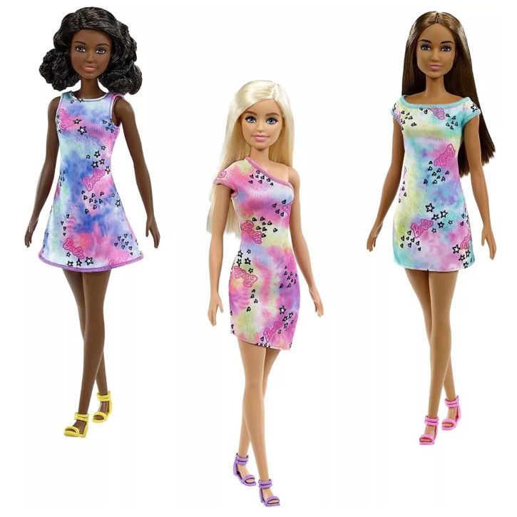 Barbie® lutka cvjetna haljina - plava kosa