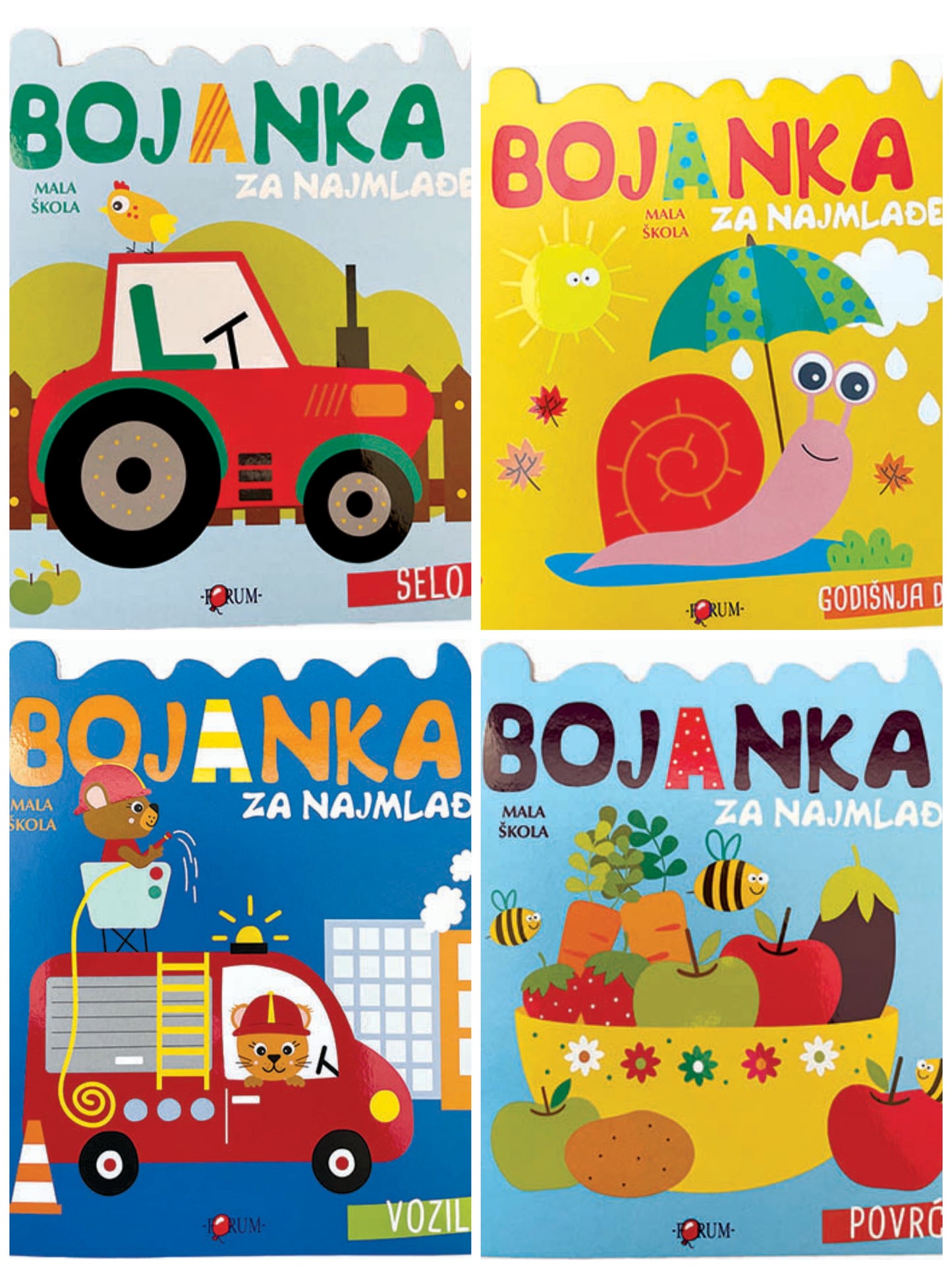 Bojanka za najmlađe – Povrće