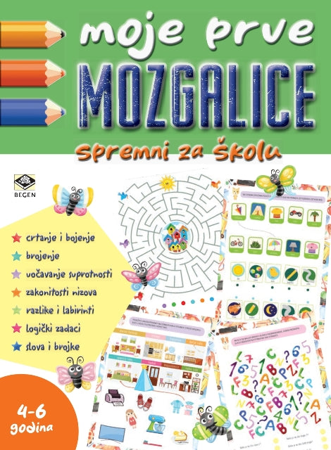Moje prve mozgalice: Spremni za školu
