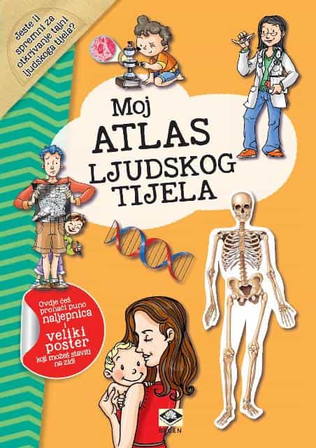 MOJ ATLAS LJUDSKOG TIJELA + poster