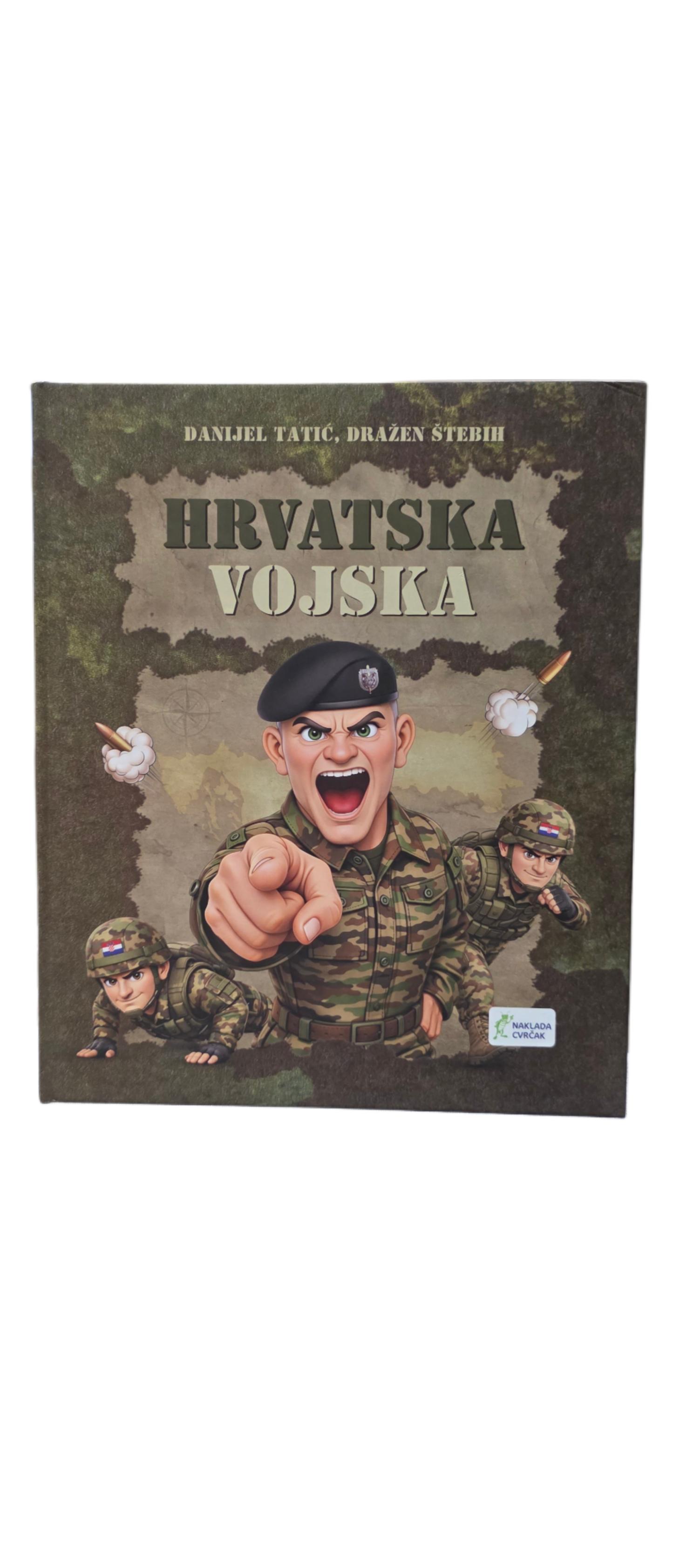Cvrčak knjiga HRVATSKA VOJSKA