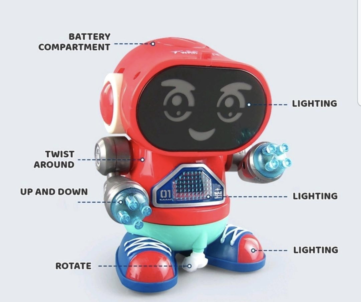 RASPLESANI ROBOT DEROCA