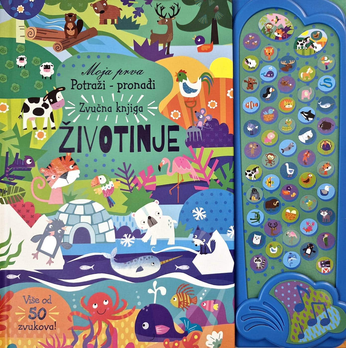 Potraži, pronađi – Životinje – zvučna knjiga