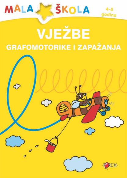 MALA ŠKOLA- Vježbe grafomotorike i zapažanja