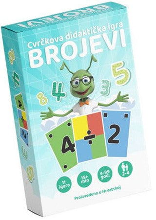 Cvrčkova didaktička igra - Brojevi