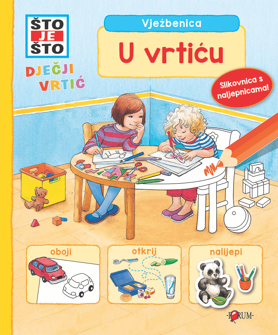 ŠTO JE ŠTO?  slikovnica s prozorčićima