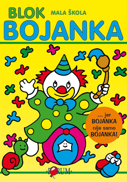 Blok bojanka mala