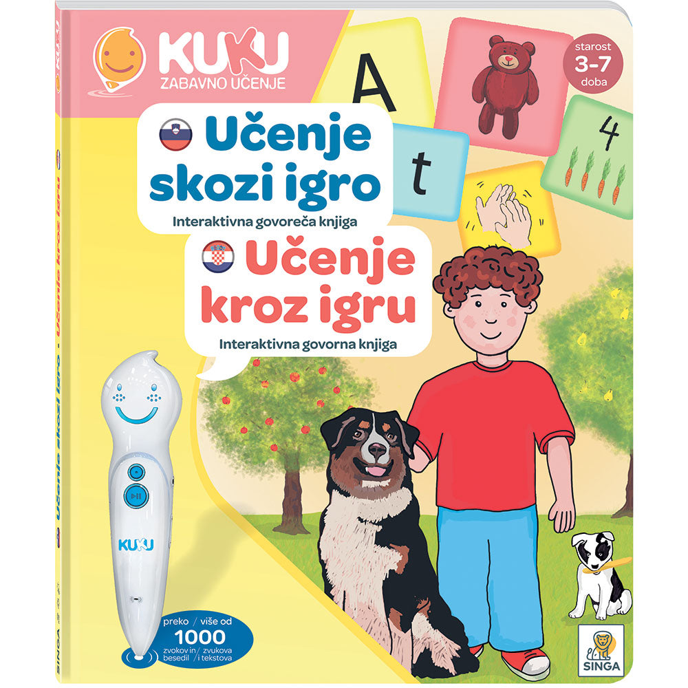 Interaktivna knjiga Kuku - Učenje kroz igru (bez olovke)