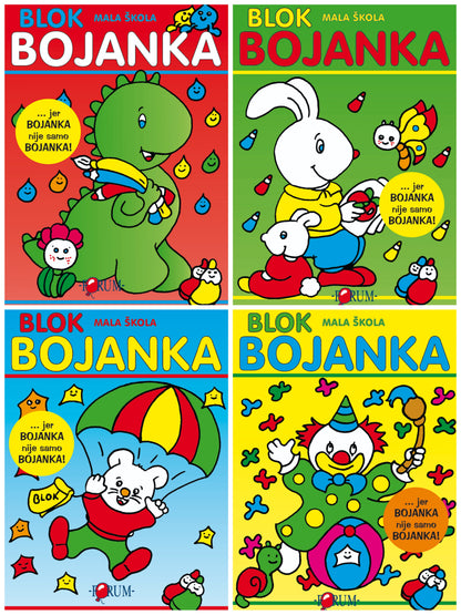 Blok bojanka mala
