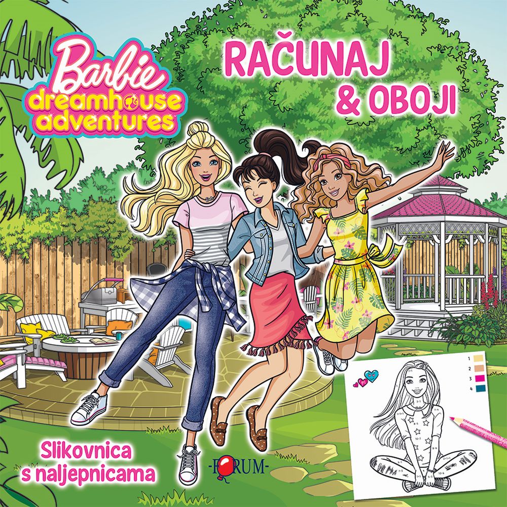 Barbie: Računaj i oboji