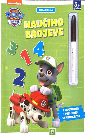 Paw Patrol Moja učilica: Naučimo brojeve