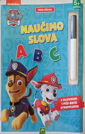 Paw Patrol moja učilica: Naučimo slova