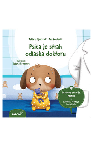 Psića je strah odlaska doktoru