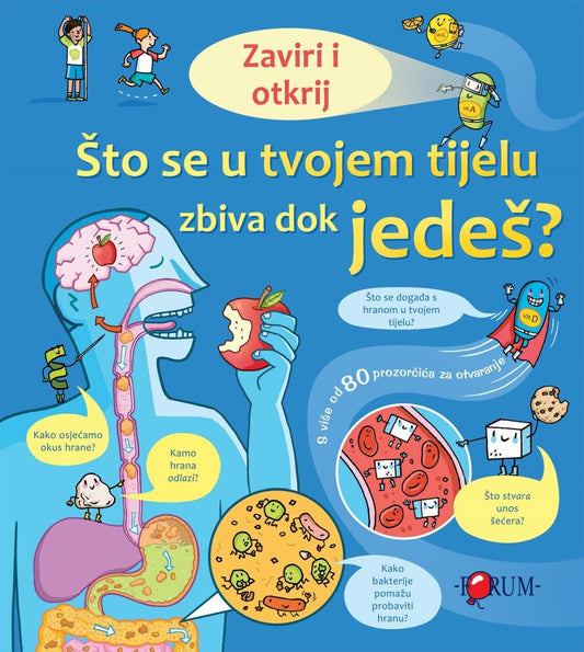 Zaviri i otkrij! Što se u tvojem tijelu zbiva dok jedeš?