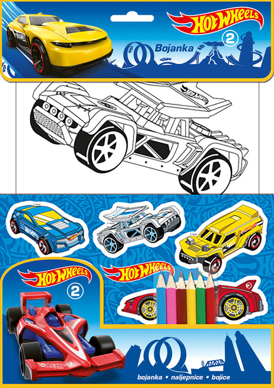 Hot Wheels 2 bojanka