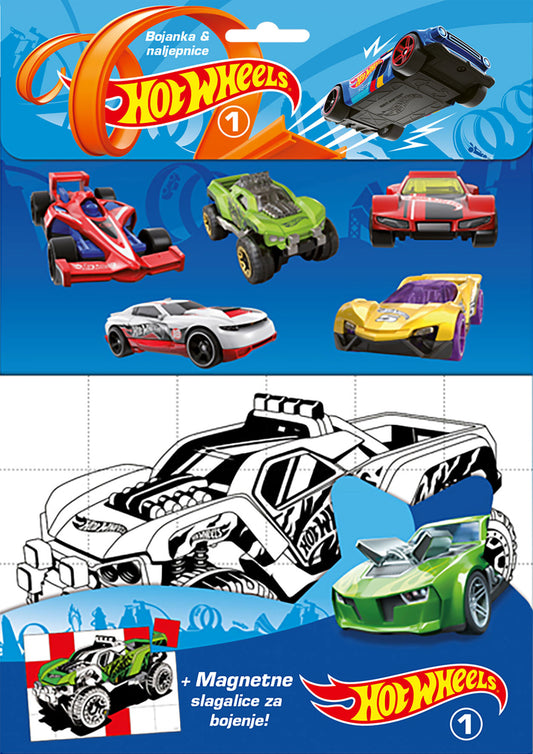 Hot Wheels 1 bojanka
