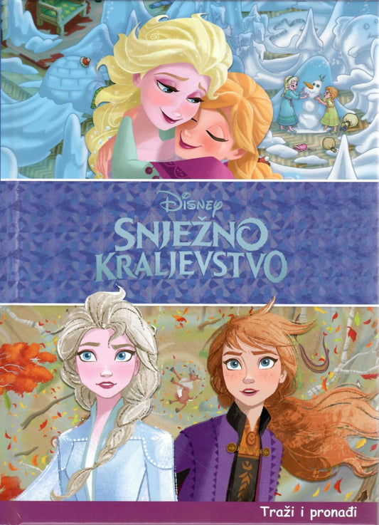Disney – Snježno kraljevstvo – traži i pronađi