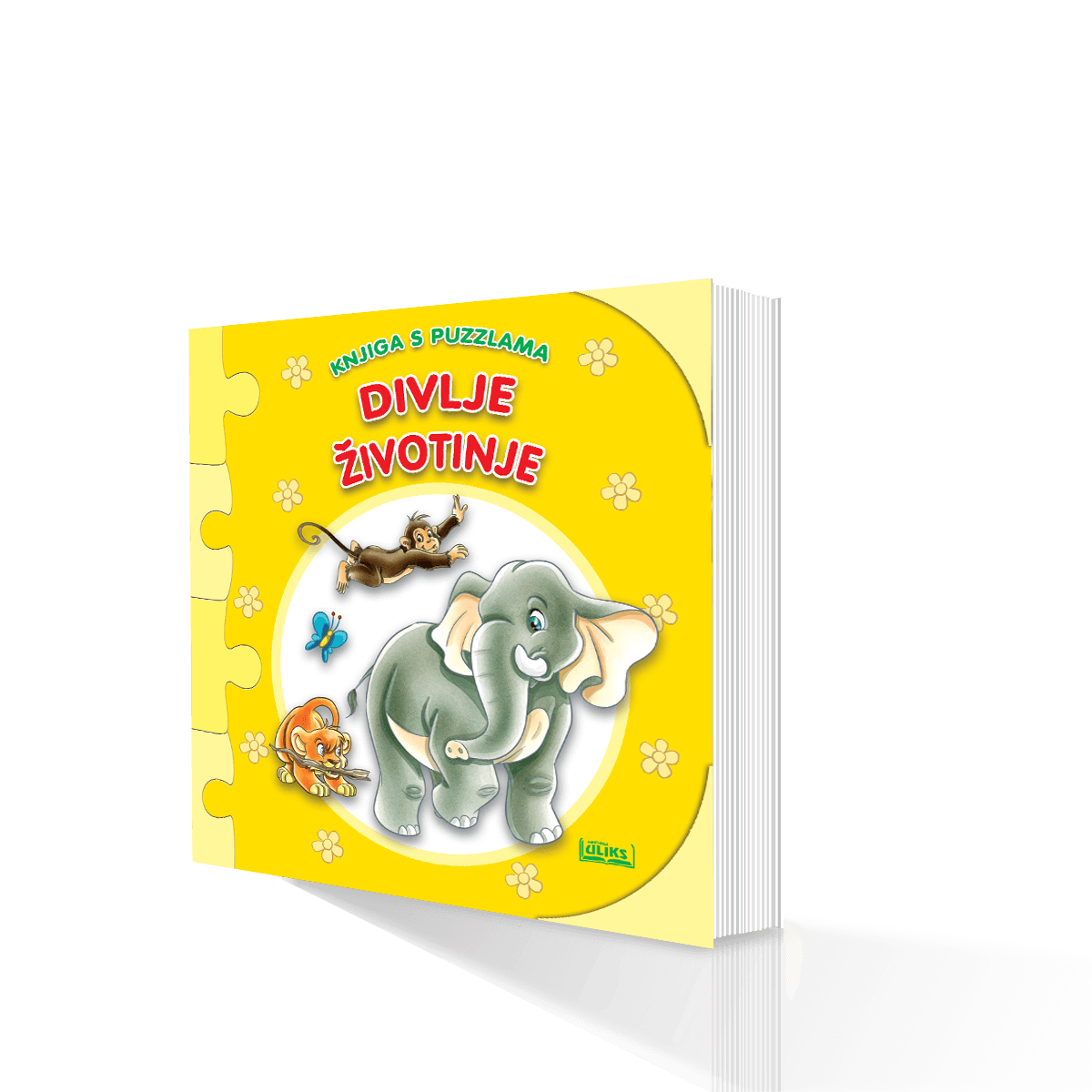 DIVLJE ŽIVOTINJE - kniga s puzzlama