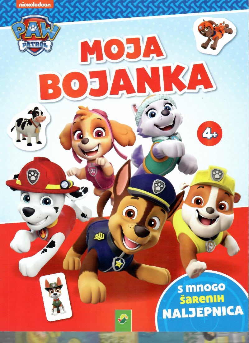 Paw Patrol – moja bojanka
