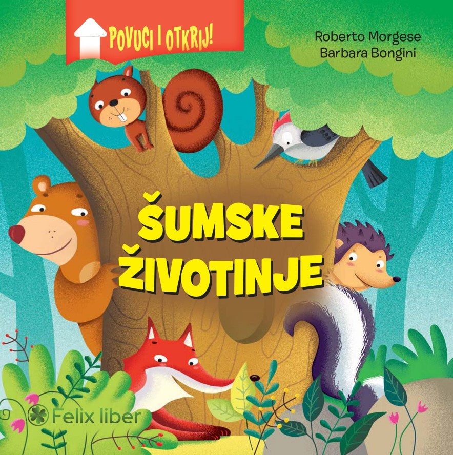 Povuci i otkrij – Šumske životinje