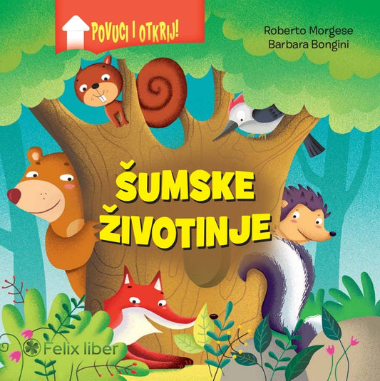 Povuci i otkrij – Šumske životinje