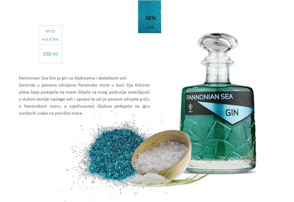 Poklon paket – Slatki okusi ljeta + Pannonian Sea Gin + Pannonian Rose Gin