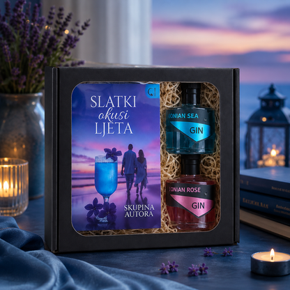 Poklon paket – Slatki okusi ljeta + Pannonian Sea Gin + Pannonian Rose Gin