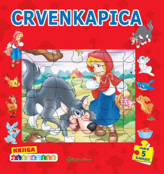 Knjiga slagalica – Crvenkapica